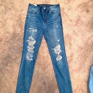 American eagle super HI-RISE JEGGING